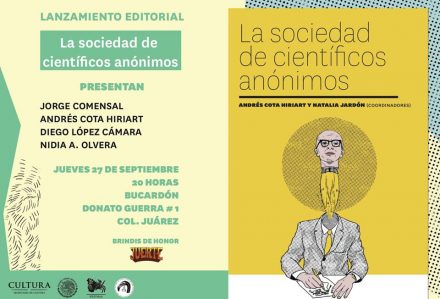 Presentación del libro LA SOCIEDAD DE LOS CIENTÍFICOS ANÓNIMOS
