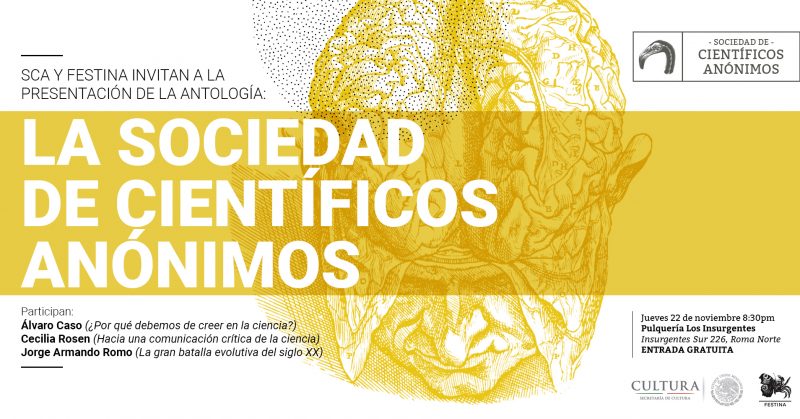 Presentación: antología de literatura científica de la SCA