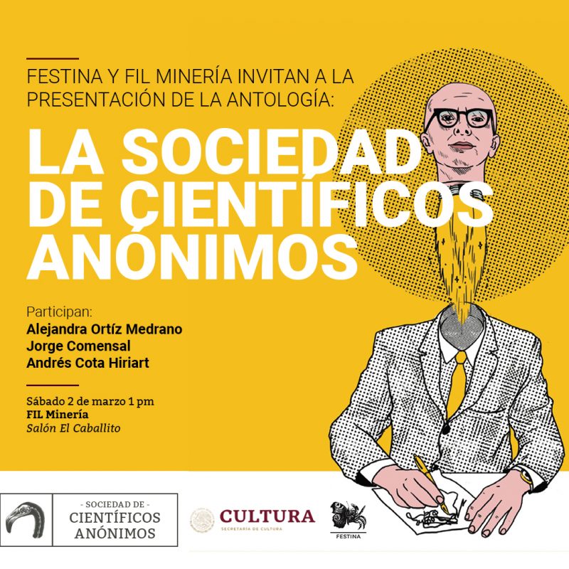 Presentación “Antología de divulgación científica SCA” en FIL MINERÍA