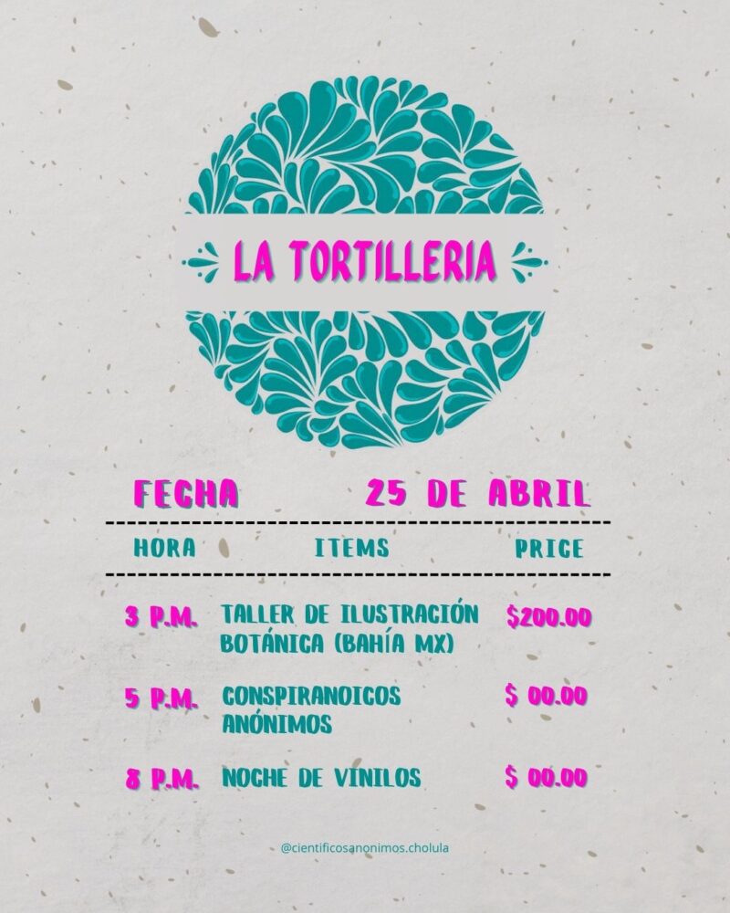 CHOLULA FEST 2025 | Conspiranoicos Anónimos” 