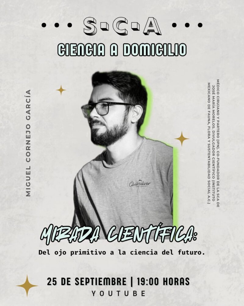 Mirada científica: del ojo primitivo a la ciencia del futuro / SCA José María Morelos