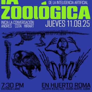 IA Zoologica: Nuevos Horizontes Biológicos en el Mundo de la Inteligencia Artificial / SCA CDMX