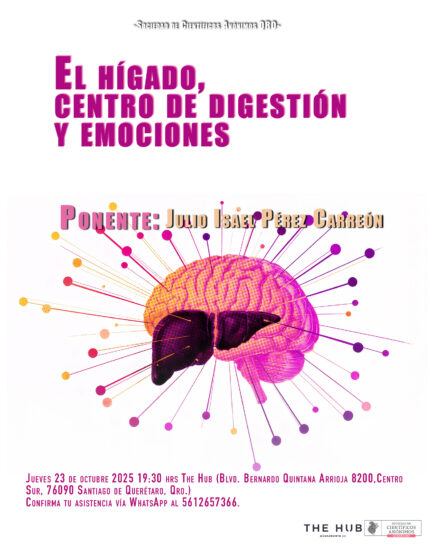 El Hígado: Centro de Digestión y Emociones / SCA QRO