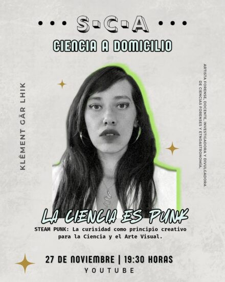 #CienciaADomicilio | STEAM PUNK: La Curiosidad como principio creativo para la Ciencia y el Arte Visual