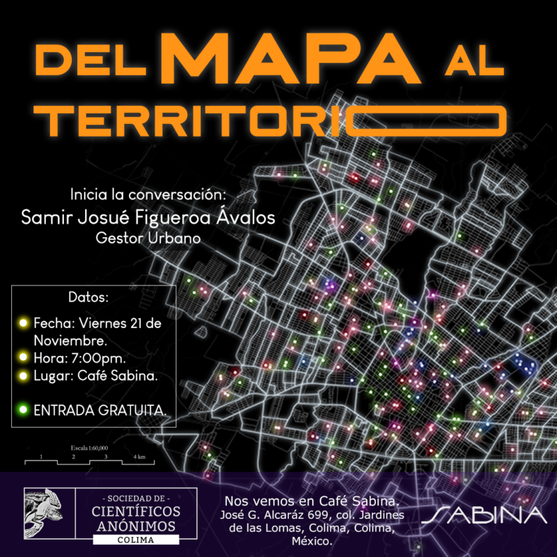 Del mapa al territorio: Cómo los datos geoespaciales están transformando nuestras ciudades / SCA Colima