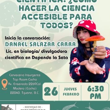 Divulgación científica: ¿cómo hacer la ciencia accesible para todos? / SCA Tijuana