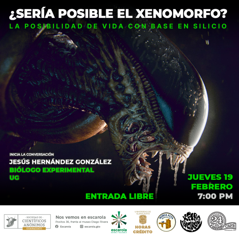 ¿Será posible el Xenomorfo? La posibilidad de vida con base en silicio / SCA GTO