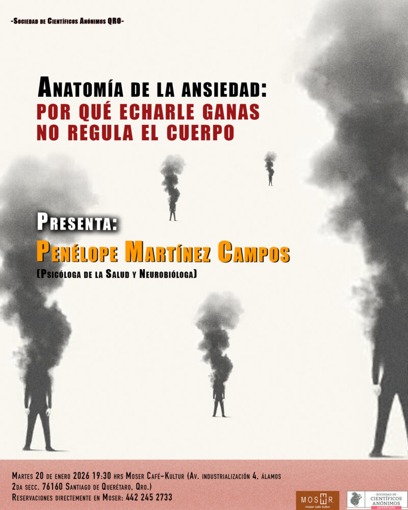 Anatomía de la Ansiedad: Por qué echarle ganas no regula el cuerpo / SCA Querétaro