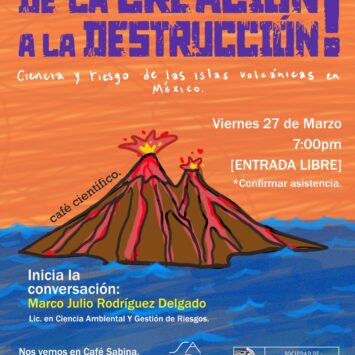 De la Creación a la Destrucción: Ciencia y riesgo de las islas volcánicas en México  / SCA Colima