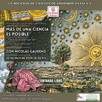 <strong>SCAOAX33: Mas de una ciencia es posible</strong>