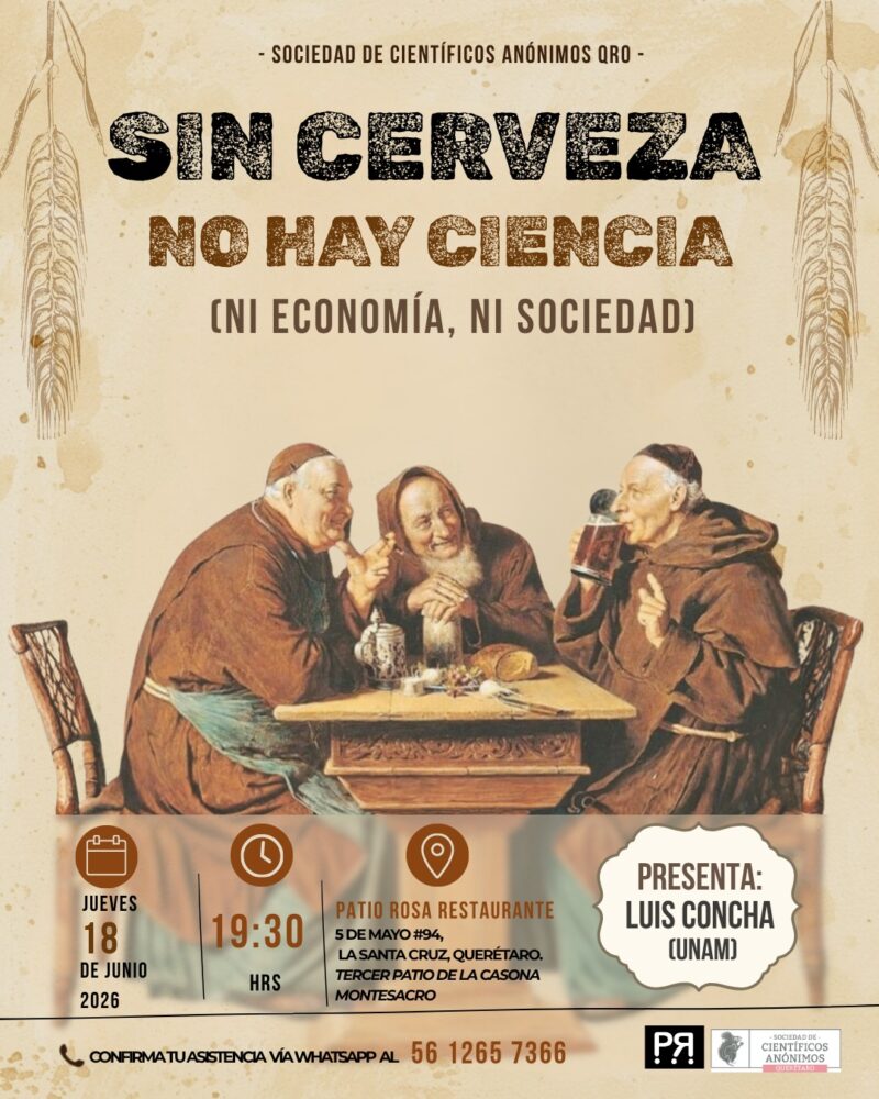 Sin cerveza no hay ciencia. Ni economía, ni sociedad