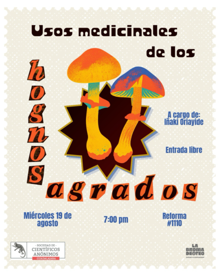 Usos medicinales de los hongos sagrados de México / Guadalajara