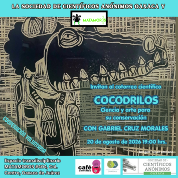 SCA OAX: Cocodrilos: ciencia y arte para su conservación.