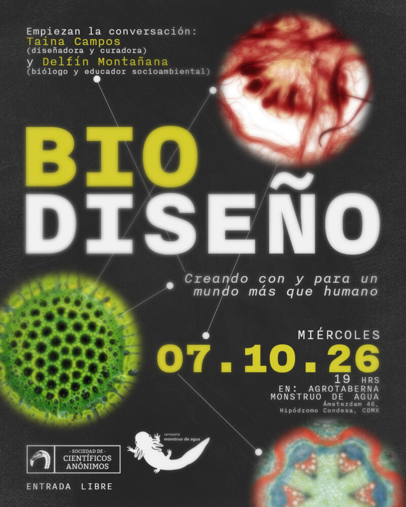 BIODISEÑO, creando con y para un mundo más que humano (CDMX)
